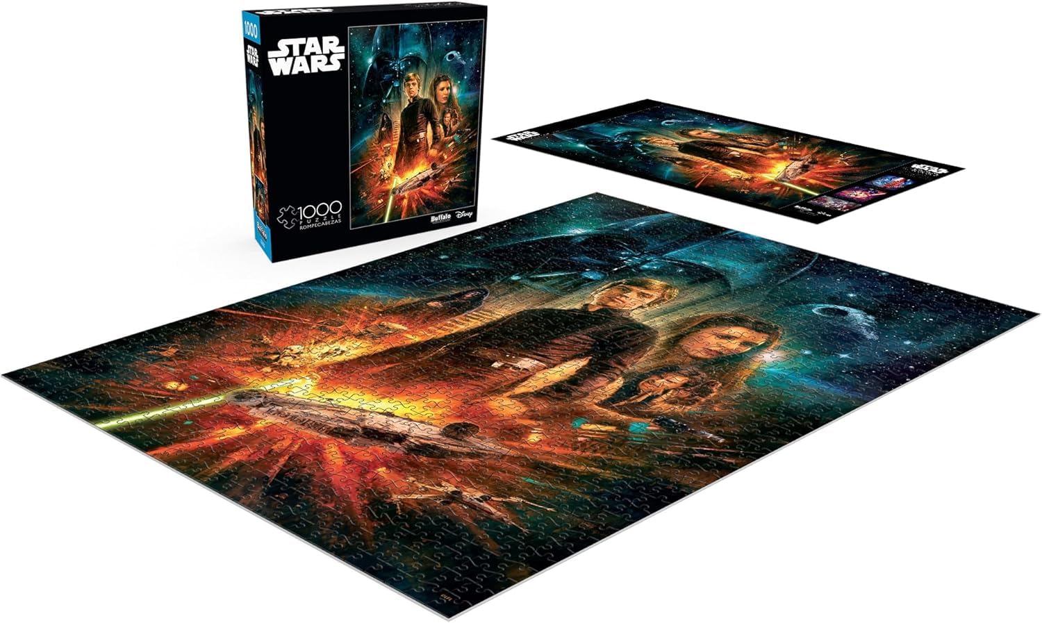 STAR WARS ジェダイの帰還 MATCH BLOCKS PUZZLE Buffalo Games 400-Piece Star Wars Return of the Jedi
